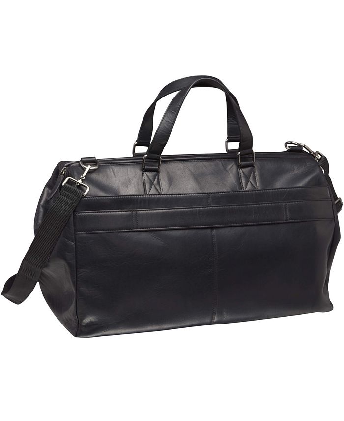 Mancini Men's Buffalo Dowel Rod Duffle Bag for CarryOn Travel Macy's