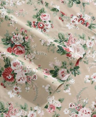 Cotton Percale 3-Pc. Sheet Set, Twin