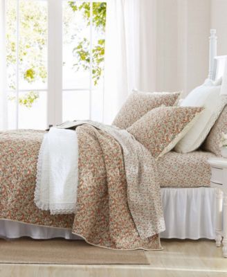 Loves ton Cotton Reversible 3-Piece Quilt Set, King