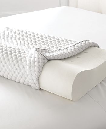 Therapedic Premier Contour Comfort Traditional Memory Foam Bed Pillow,  Standard/Queen - Macy's