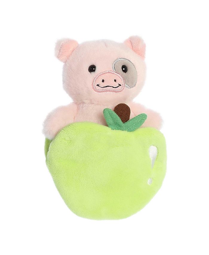 Aurora ebba Small Paisley Piglet Pocket Peekers Playful Baby Plush Toy ...