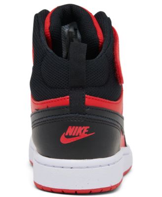 Little Kids Court Borough Mid 2 Adjustable Closure Casual Sneakers from Finish Line