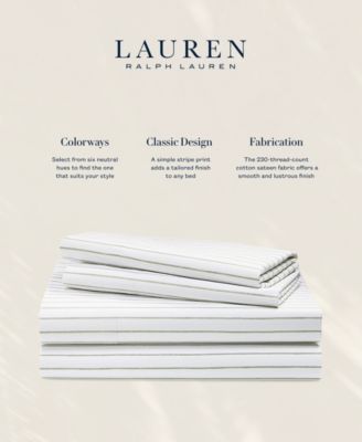 Spencer Stripe Sheet Set, King