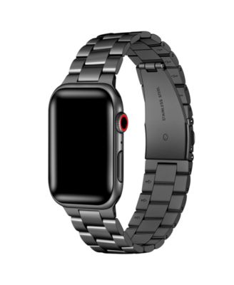 Posh Tech Men s Sloan 3 Link Stainless Steel Band for Apple Watch Size 42mm 44mm 45mm 49mm Macy s