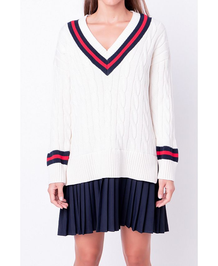 English factory sweater dress clearance