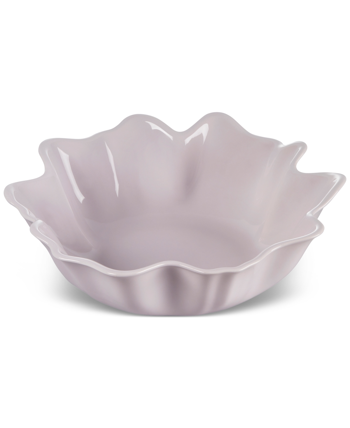 Iris Collection Stoneware Serving Bowl - Shell Pink