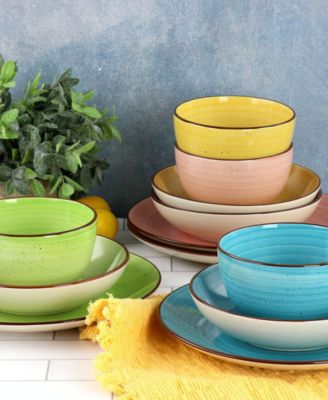 Hudson 12 Pc. Dinnerware Set, Service for 4