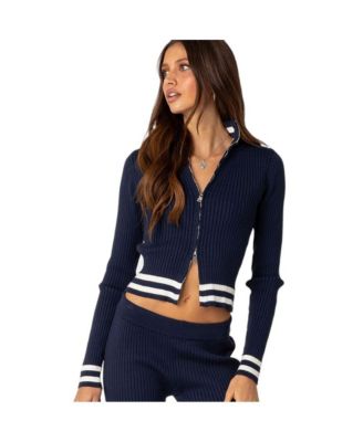 Women's Pluto ribbed cardigan