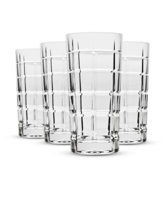 Radius Set of 4 Highball Glasses