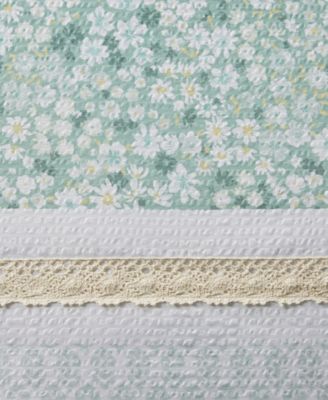 Caralie Seersucker 5-Pc. Comforter Set, King/California King