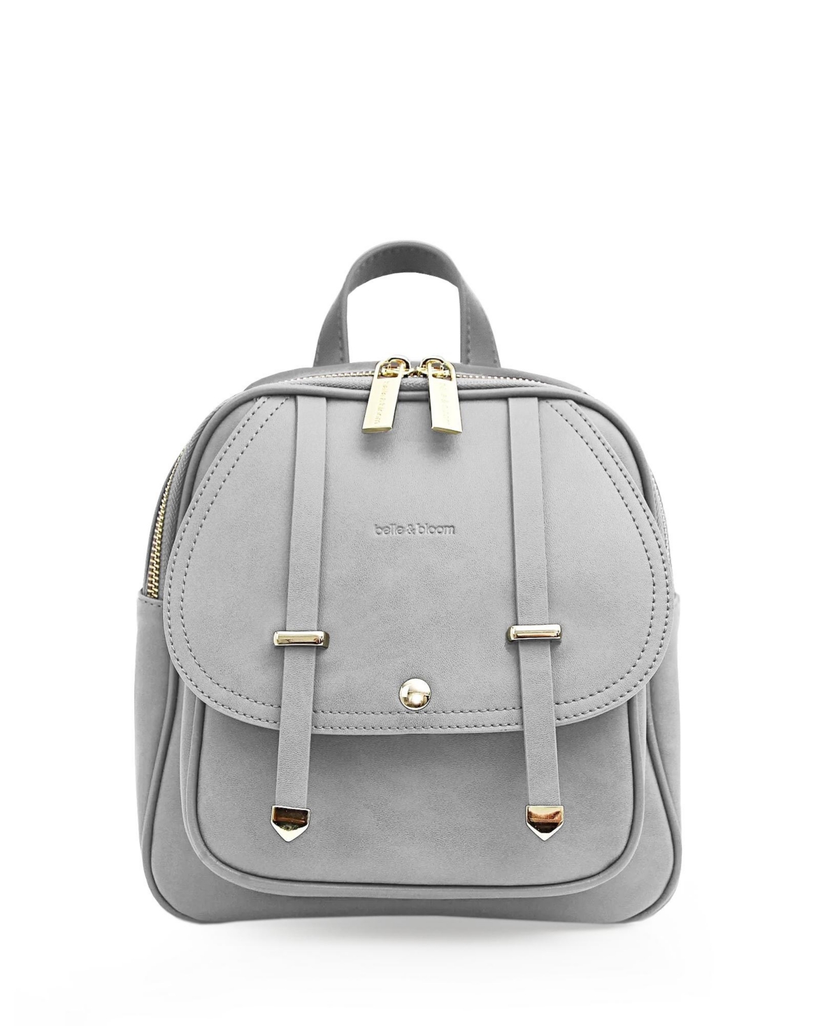 Women Belle & Bloom Camila Leather Backpack - Ash