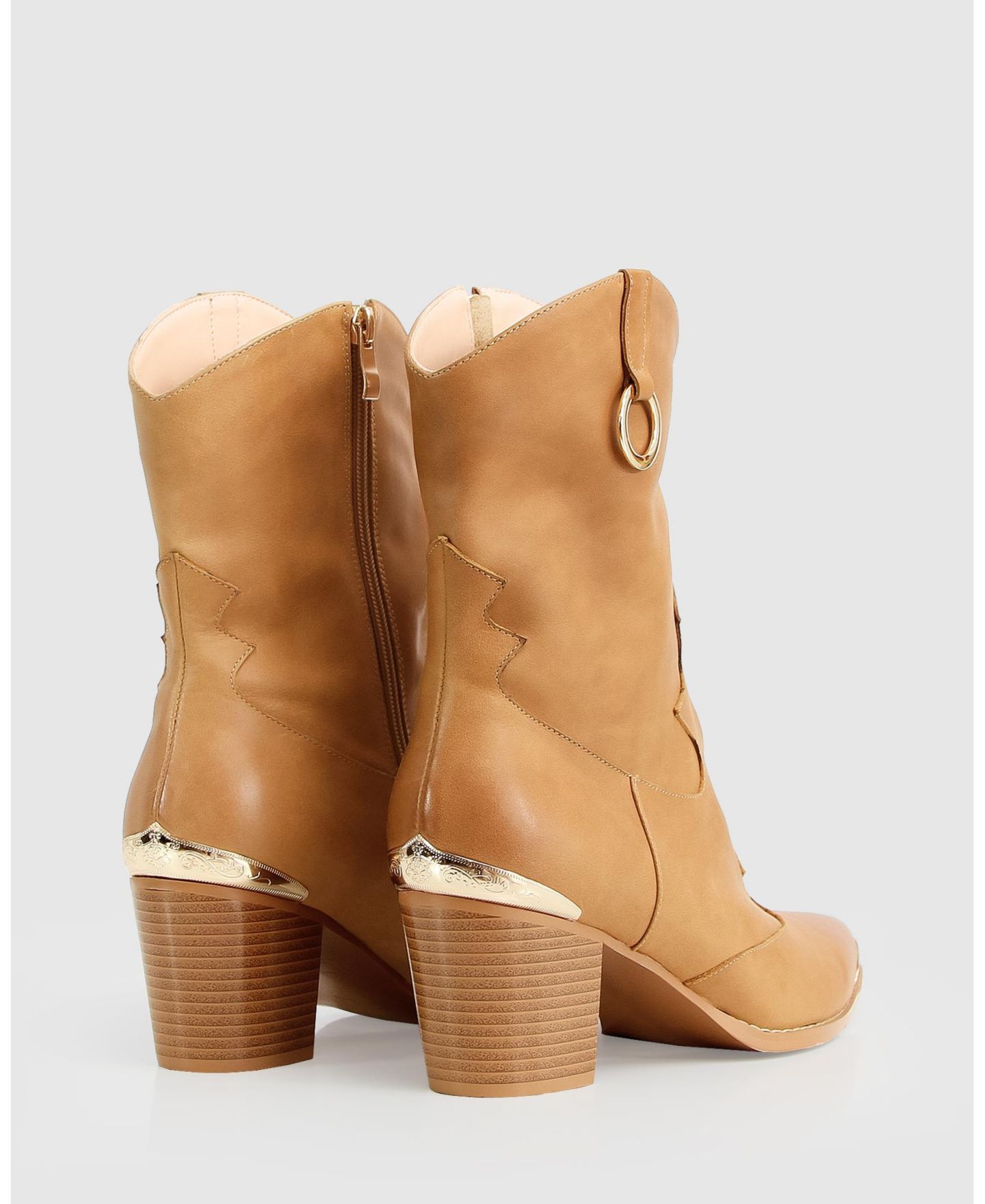 Женские ботинки Belle & Bloom Dallas Western Boot, цвет: Рыжевато-коричневый — фото 3