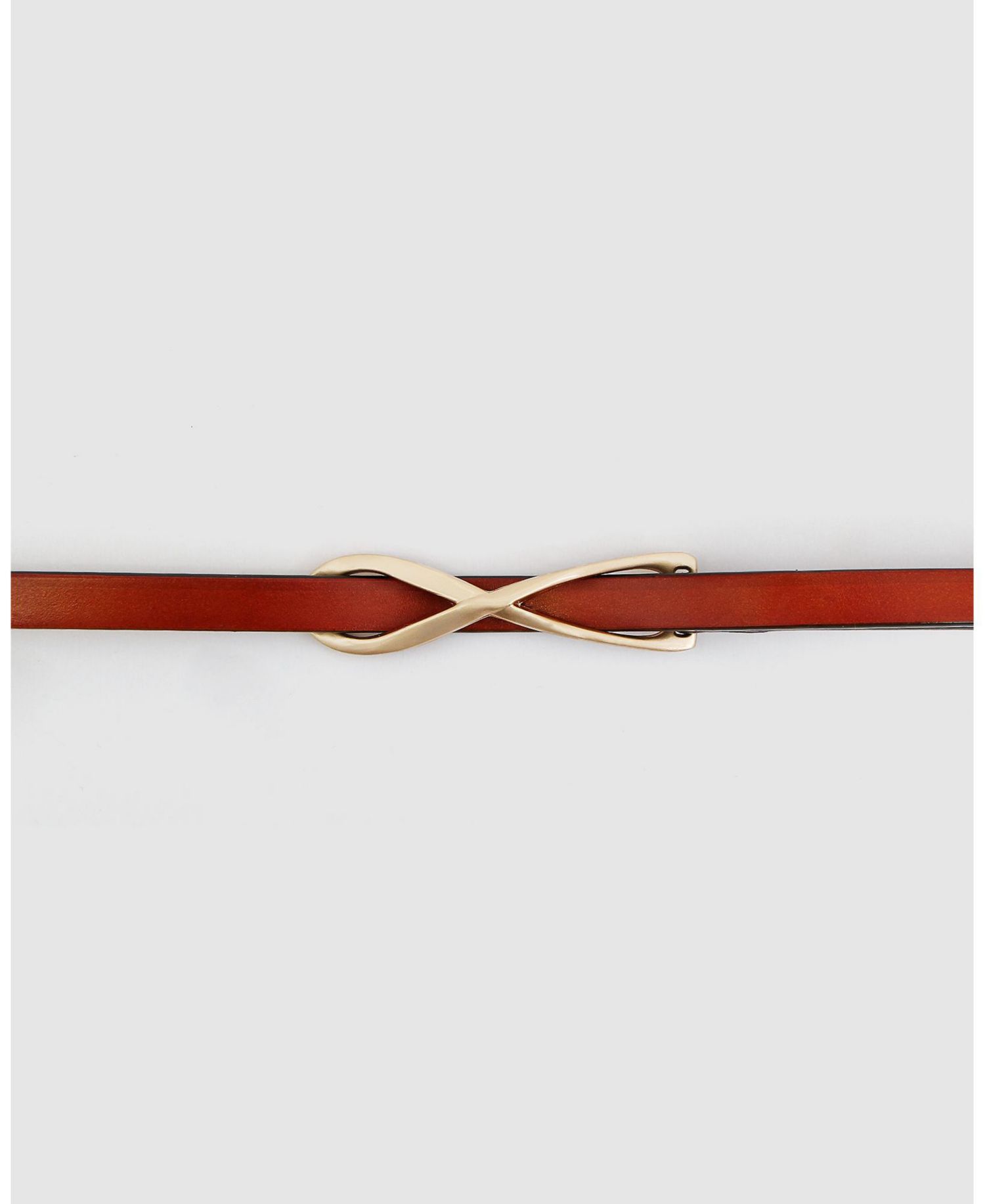 London Mood Leather Tie Belt