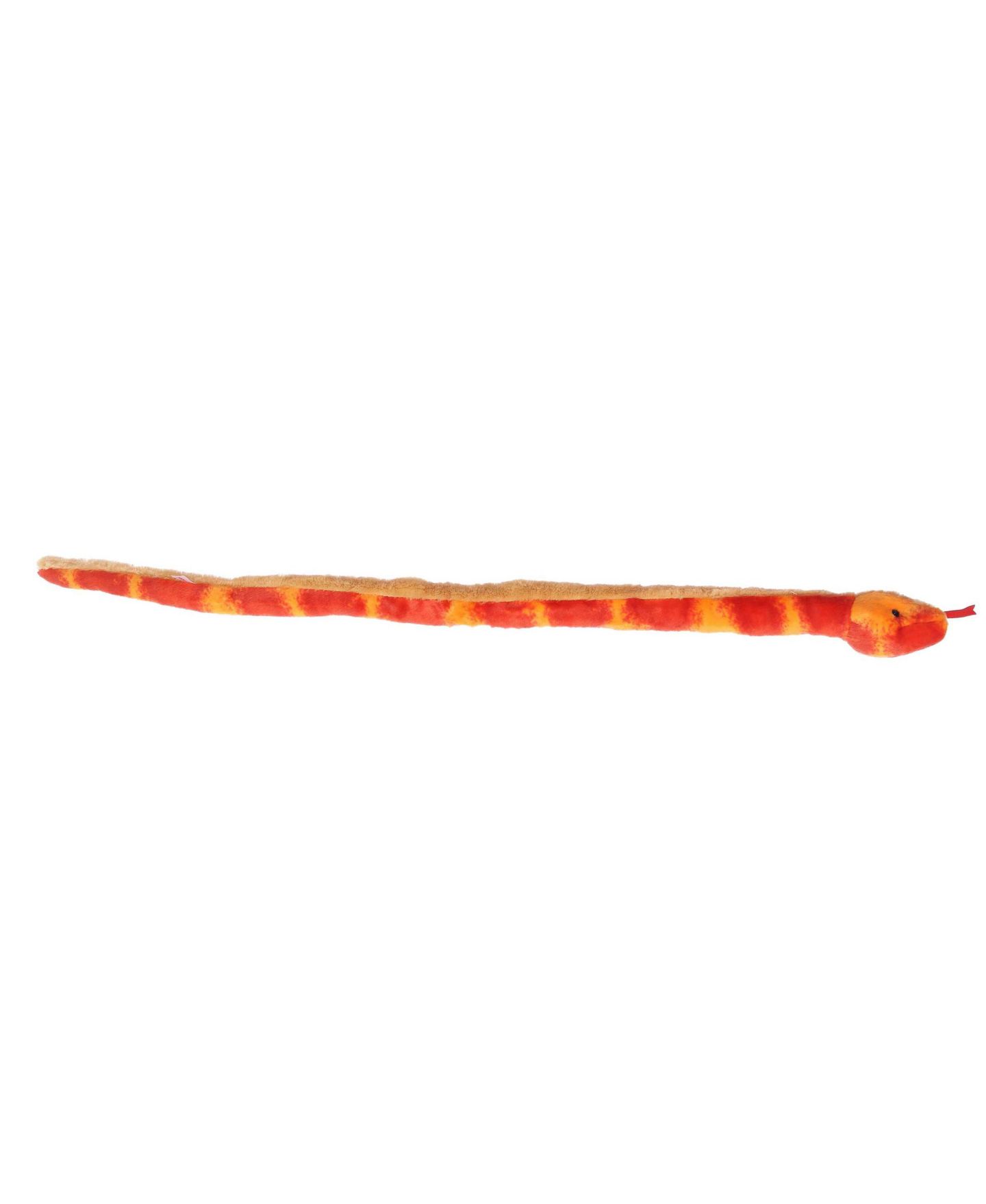 Детская мягкая игрушка Aurora X-Large Corn Snake Playful Plush Toy Orange 50" — фото 3
