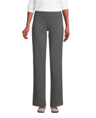 Women's Starfish Mid Rise Straight Leg Elastic Waist Pants