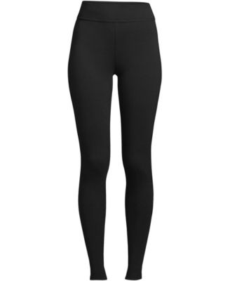 Women's Petite High Rise Serious Sweats Fleece Lined Pocket Leggings