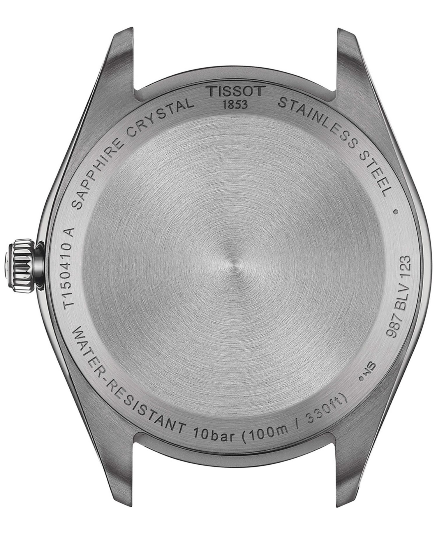 Men's Swiss PR 100 Stainless Steel Bracelet Watch 40mm