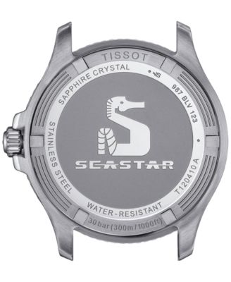 Men's Swiss Seastar 1000 Two-Tone Stainless Steel Bracelet Watch 40mm