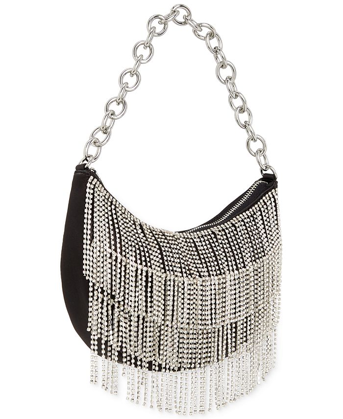 I.N.C. International Concepts Crystal Fringe Hobo Bag, Created for Macy