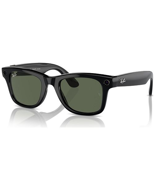 alfani Ray-Ban Meta Wayfarer Unisex AI Sunglasses RW4006 Women's Fashion Shoes & Accessories