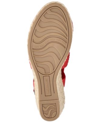 Women's Taffy Buckle Slingback Espadrille Wedges