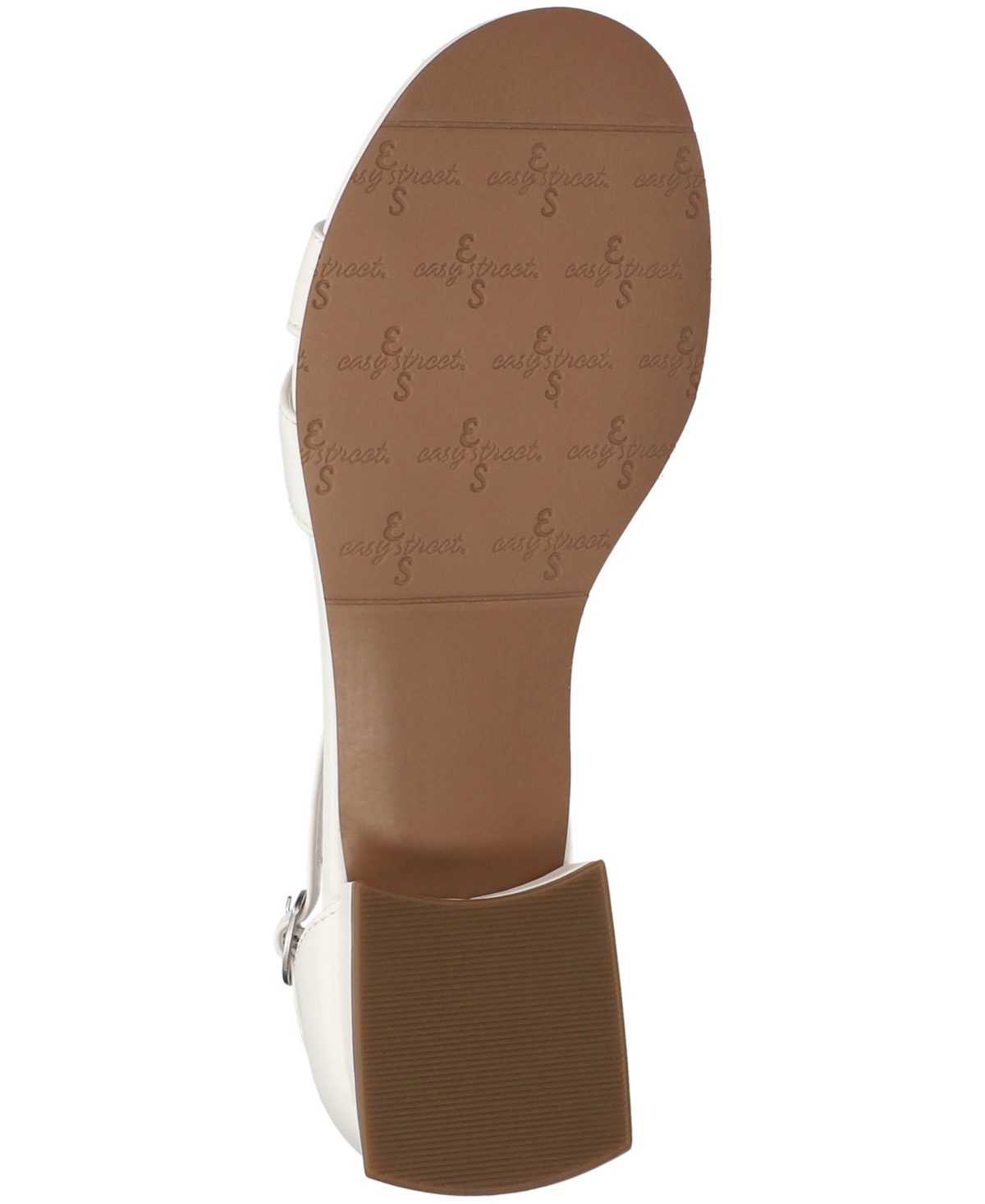 Easy Street Women's Aris Buckle Wedge Heel Sandals