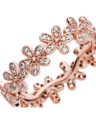 Cubic Zirconia Moments Daisy Flower Ring