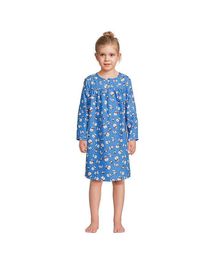 Lands' End Girls Flannel Nightgown Child Macy's