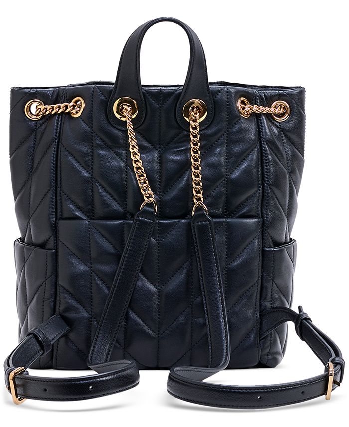 KARL LAGERFELD PARIS Lafyette Small Quilted Leather Backpack Macy's