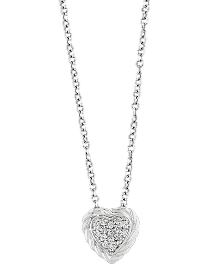 EFFY Collection EFFY® Diamond Pavé Heart 18