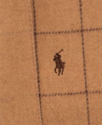 Men's Reversible Windowpane Scarf