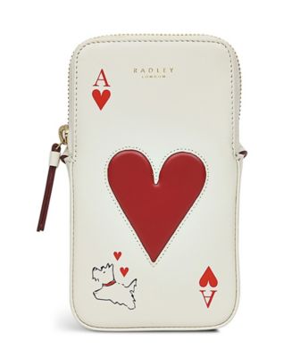Radley London Play Your Ace Mini Zip Around Phone Crossbody Bag
