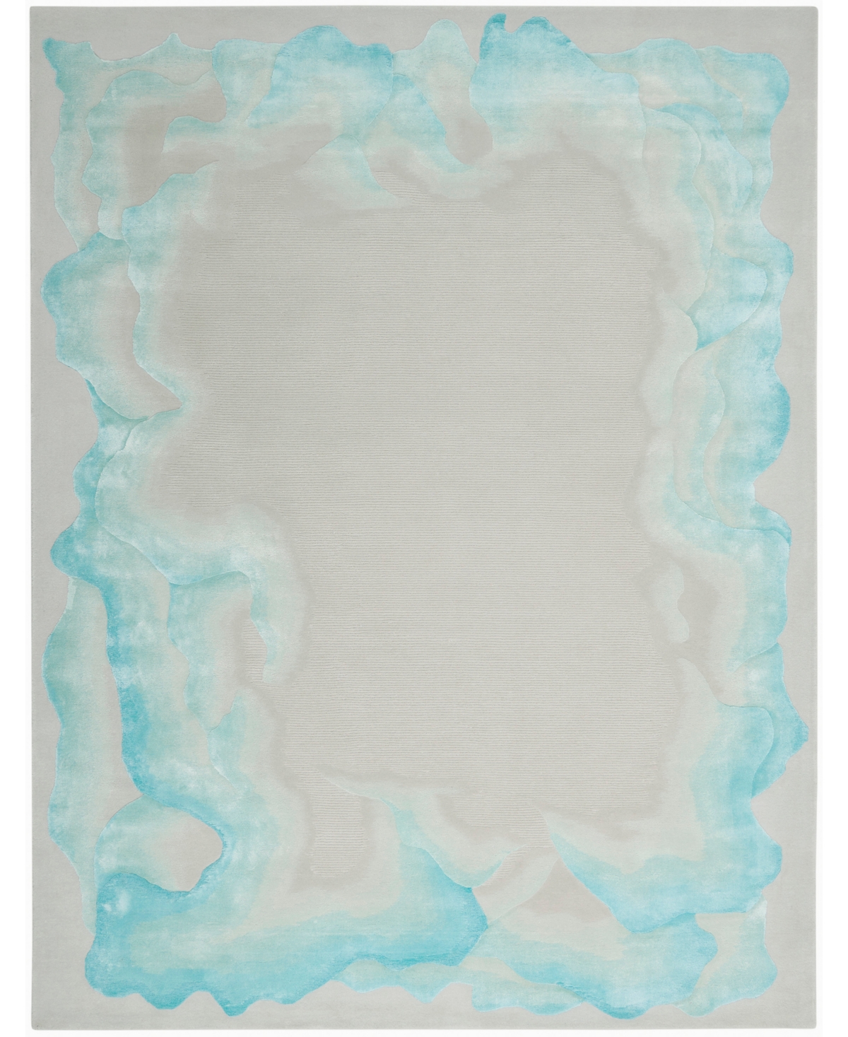 Nourison Home Prismatic PRS22 8'6in x 11'6in Area Rug - Turquoise