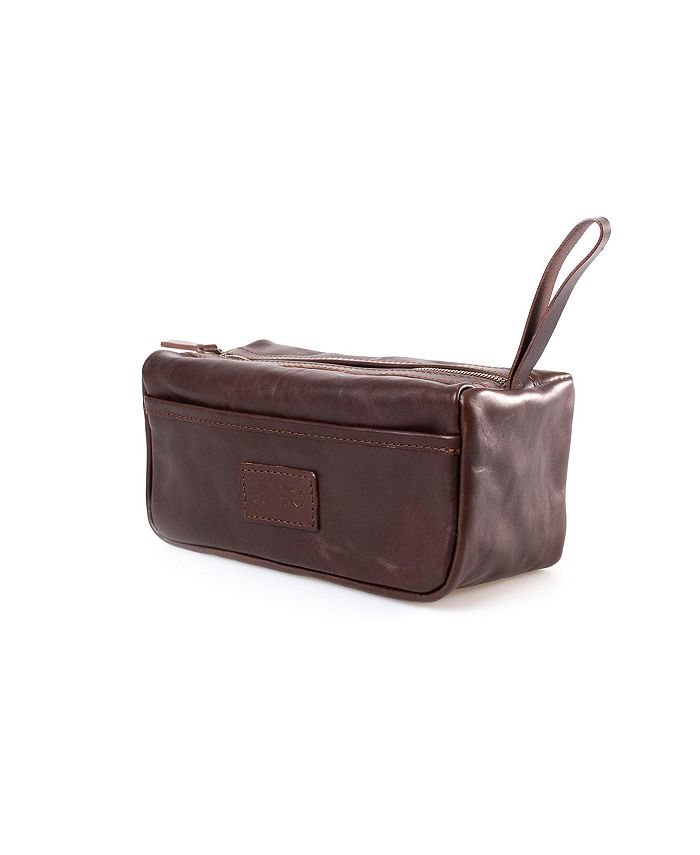 The Dust Company Leather Dopp Kit Macy's