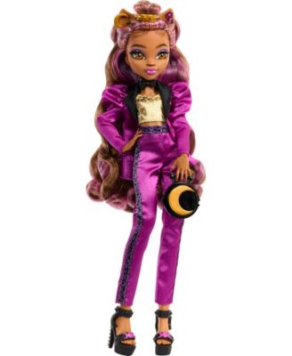 Clawdeen Wolf Doll in Monster Ball Party Fashion with Accessories