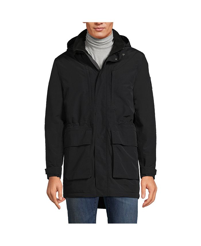 Lands' End Men's Tall Squall Insulated Waterproof Winter Parka - Macy's