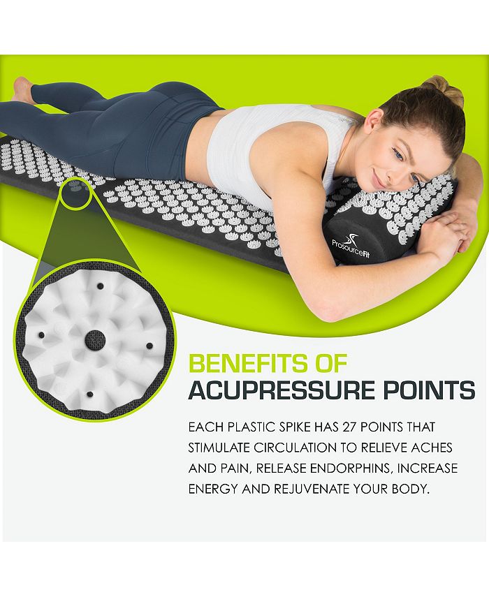 ProsourceFit Full Body Acupressure Mat and Pillow Set Macy's
