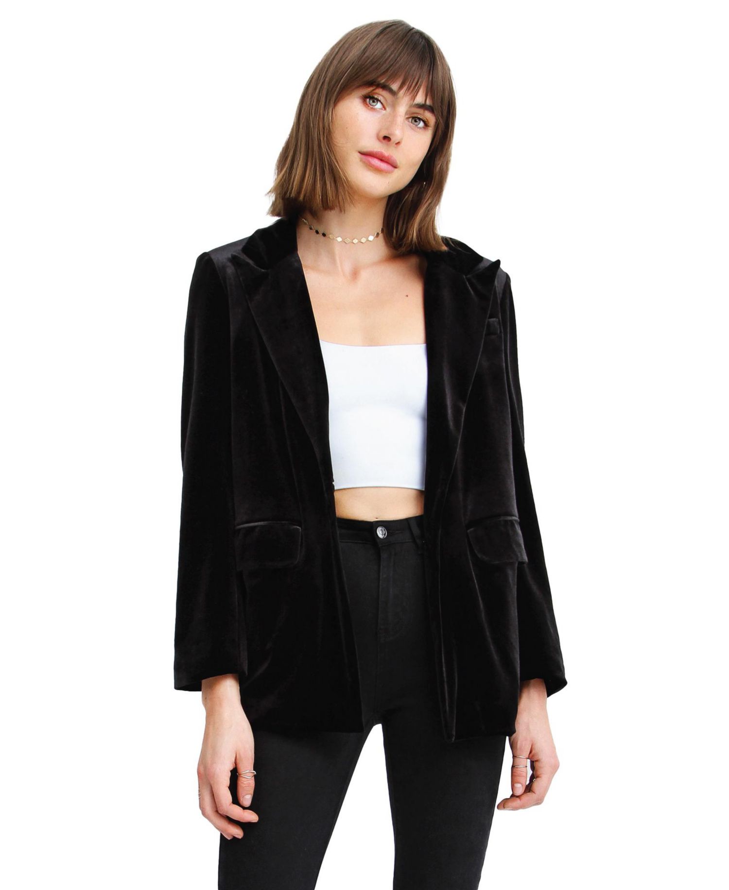 Women's Eternity Velvet Blazer