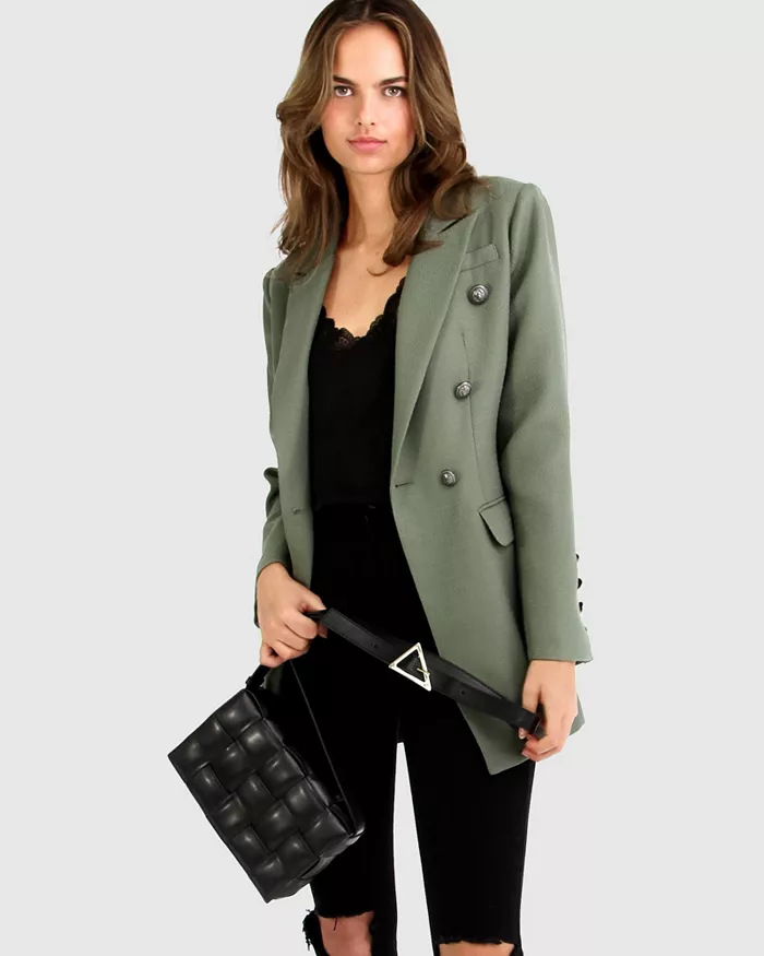 Princess Polina Textured Weave Blazer - thumbnail 9