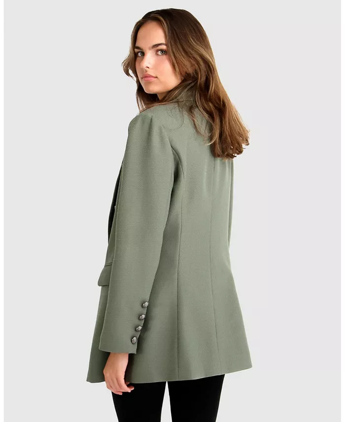 Princess Polina Textured Weave Blazer - thumbnail 8