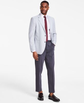 Nautica - Men's Modern-Fit Active Stretch Solid Sport Coat
