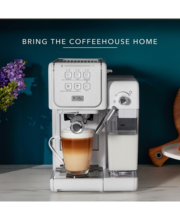 Mr. Coffee CoffeeHouse+ Espresso, Cappuccino, and Latte Maker