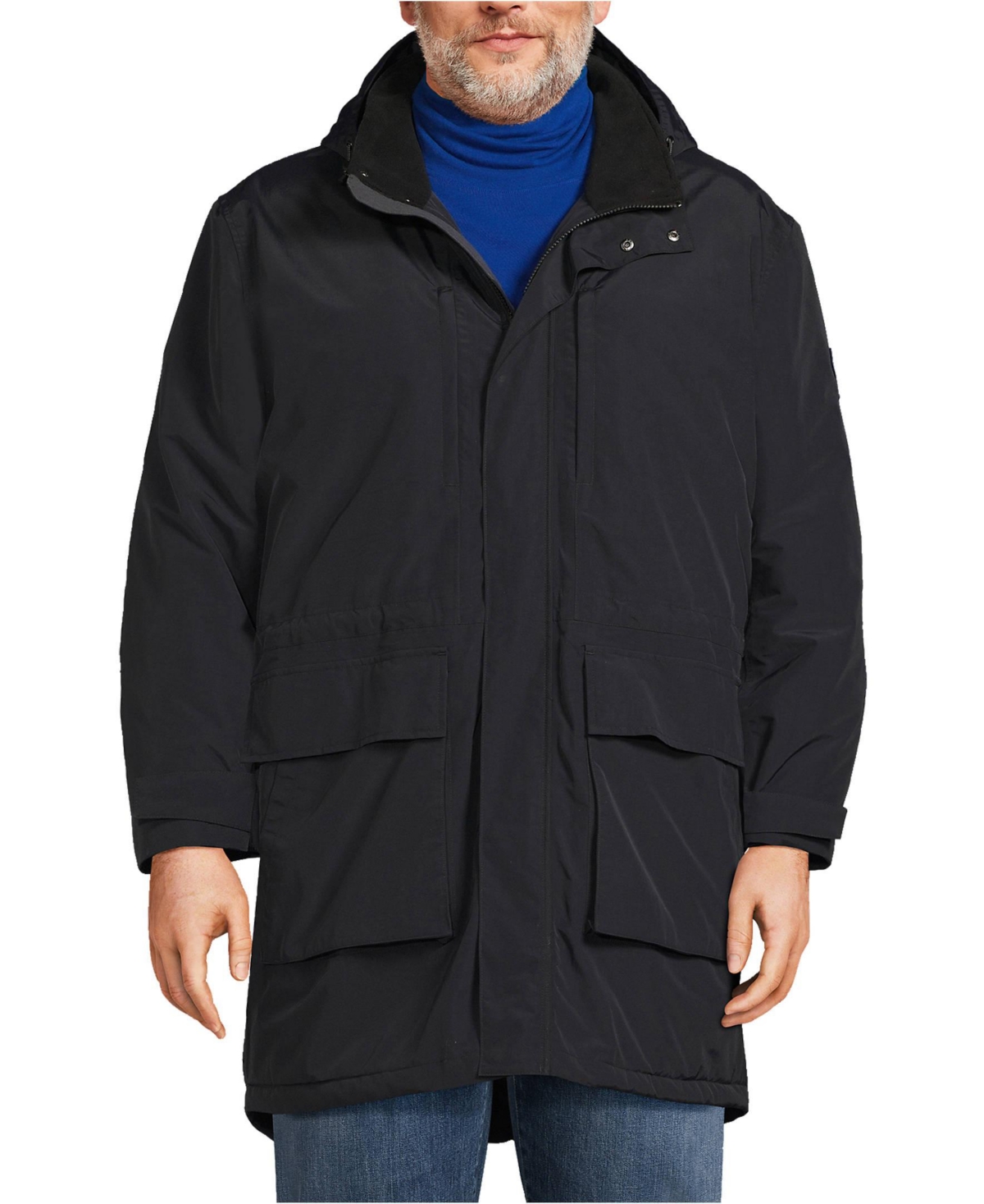 Lands' End Men's Big & Tall Squall Insulated Waterproof Winter Parka