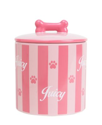 Pink dog treat clearance jar