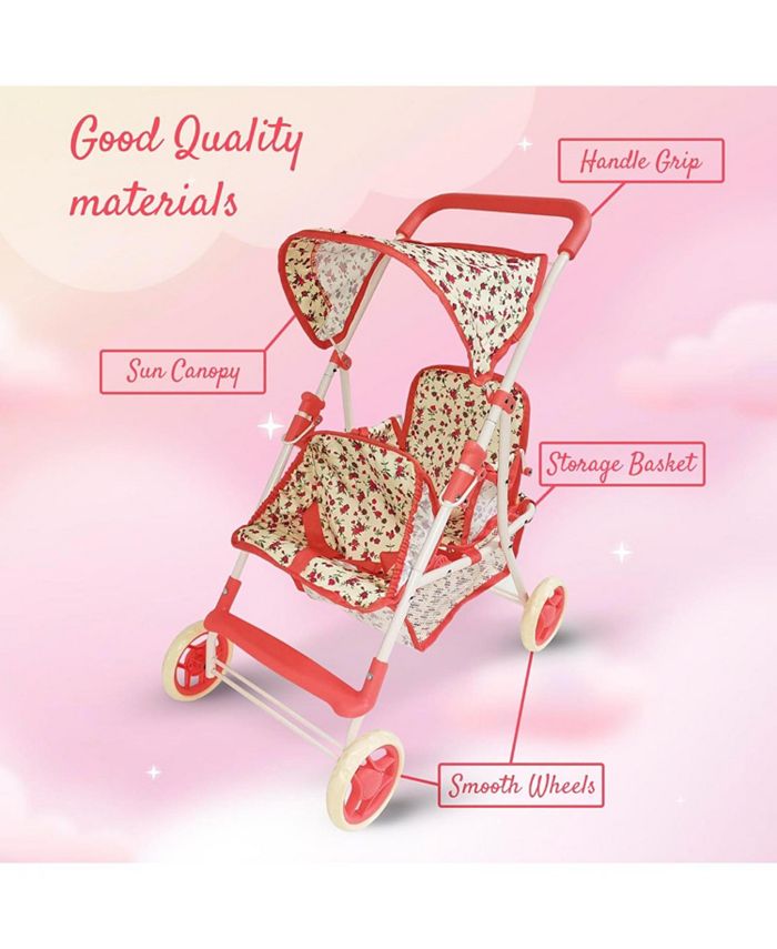 The New York Doll Collection My First Doll Twin Stroller Macy's