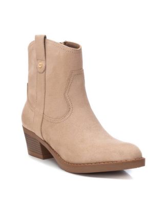 Women's Suede Italian Western Boots By