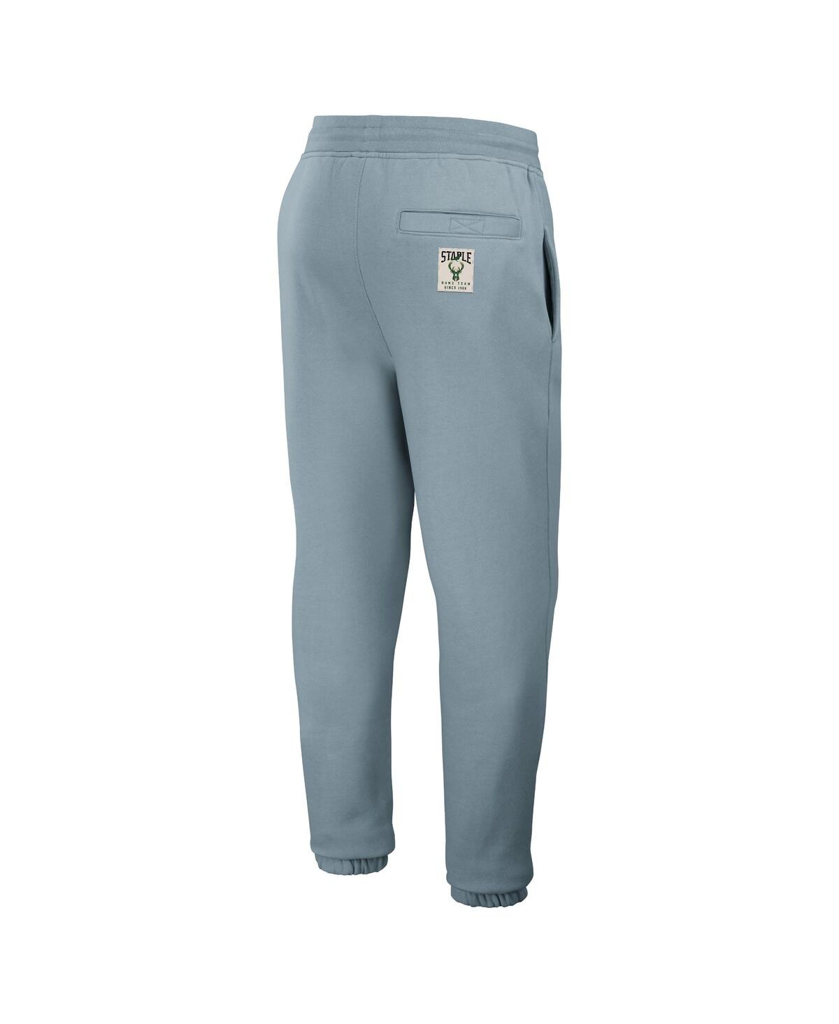 Men's Nba x StapleMilwaukee Bucks Plush Sweatpants - Mint