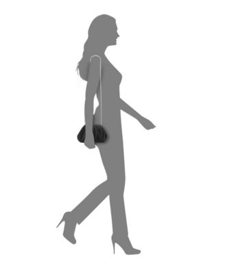 Crystal Encrusted Frame Clutch