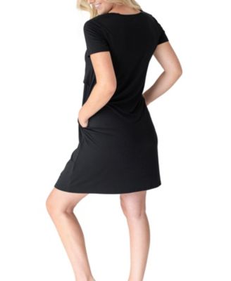 Women's Eleanora  Maternity & Nursing Lounge Dress