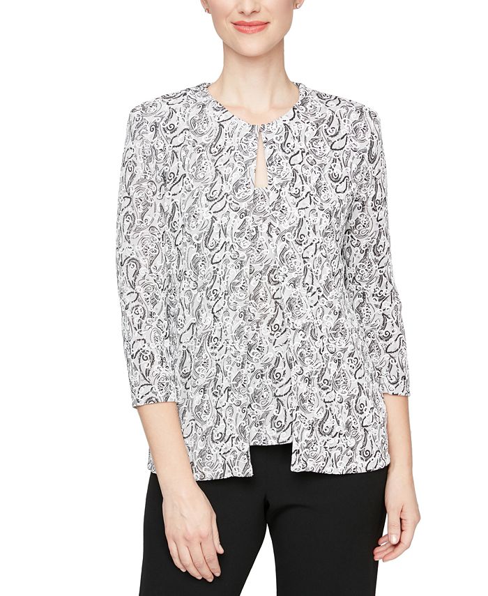 Alex evenings tops macy's top